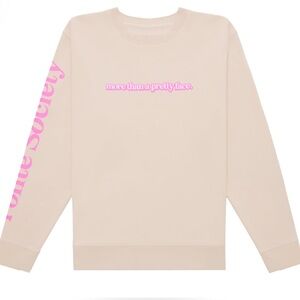 Polite Society Beige Sweatshirt